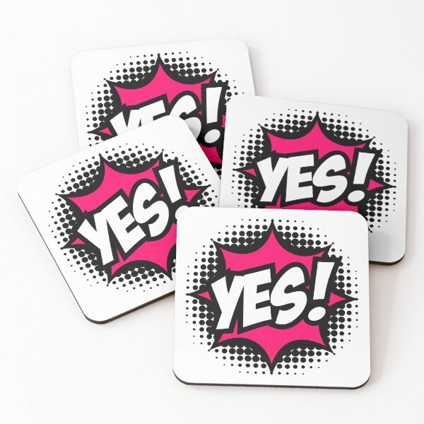 Item preview, YES! Comic Book Style designed and sold by Nadaillustrada.