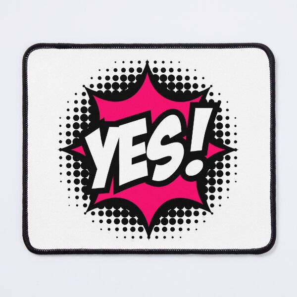 Item preview, YES! Comic Book Style designed and sold by Nadaillustrada.