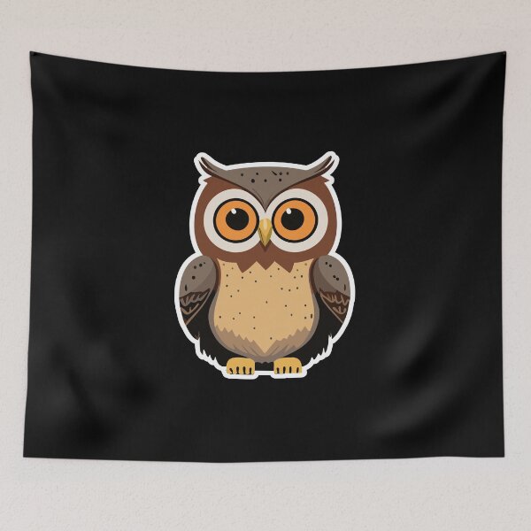 Item preview, The Cute Owl designed and sold by Lukman Febrianto.