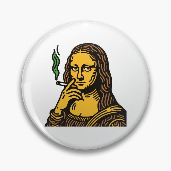 Item preview, Mona Lisa’s Smoke Break designed and sold by sharon1210.
