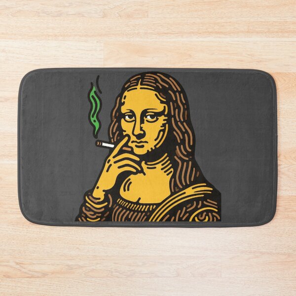 Item preview, Mona Lisa’s Smoke Break designed and sold by sharon1210.