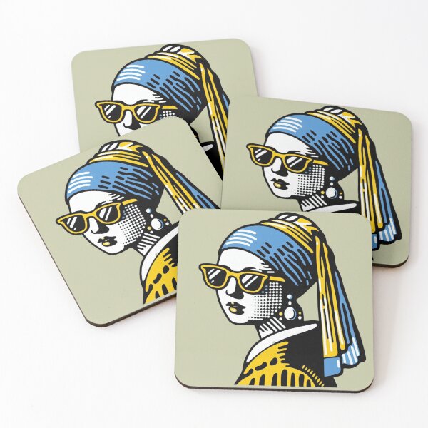 Item preview, The Girl with the Pearl Earring and the Yellow Shades designed and sold by sharon1210.