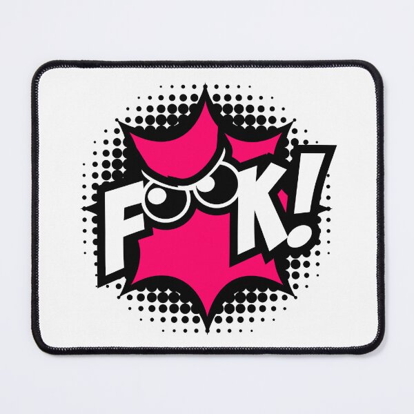 Item preview, F**k! Comic Book Style designed and sold by Nadaillustrada.