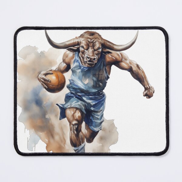 Item preview, Big Crazy Dangerous Bull as Basketball Player designed and sold by Sp3ctrumOfColor.