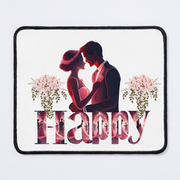 Item preview, Happy wedding- Happy Valentin's day designed and sold by Modern-Tropical.