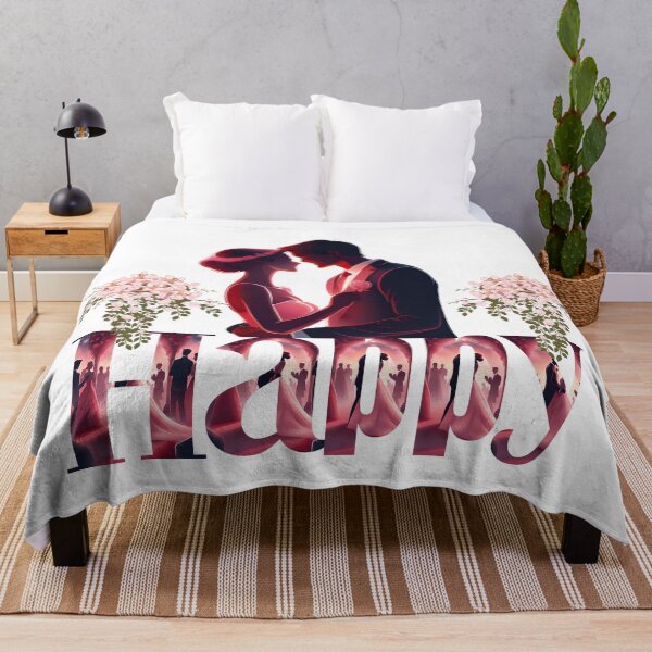 Item preview, Happy wedding- Happy Valentin's day designed and sold by Modern-Tropical.