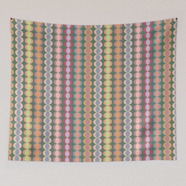 Item preview, Retro Bauble Stripes designed and sold by MerryMakewell.