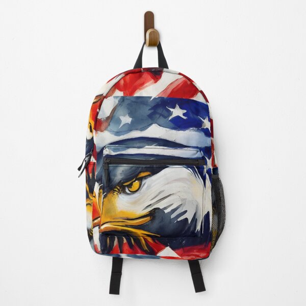 Item preview, American Flag and Eagle designed and sold by Paw's Arts.