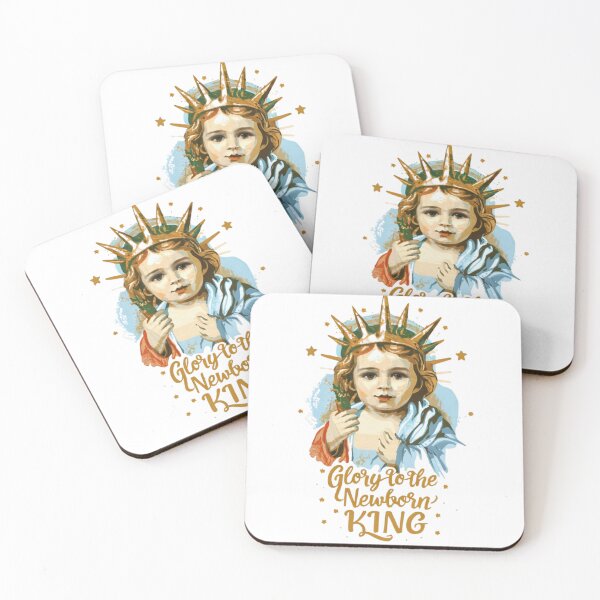 Item preview, Glory To The Newborn King Baby Jesus designed and sold by ChristCentered.