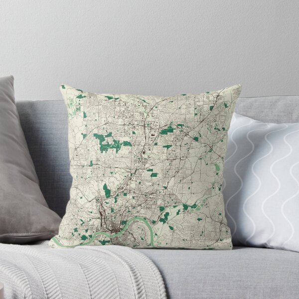 Item preview, Cincinnati Street Map designed and sold by mapsbymo.