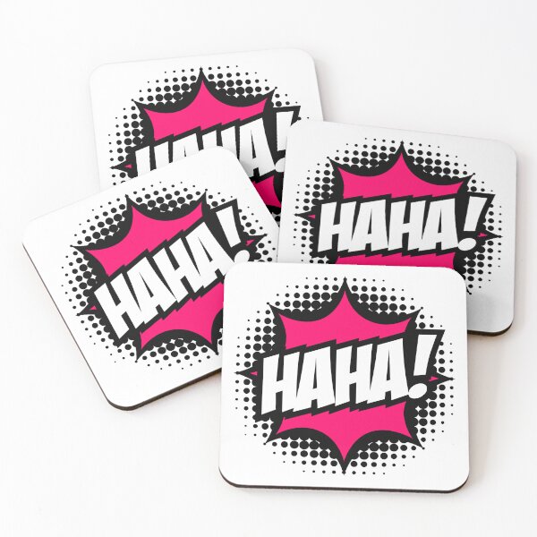 Item preview, HAHA! Comic Book Style designed and sold by Nadaillustrada.