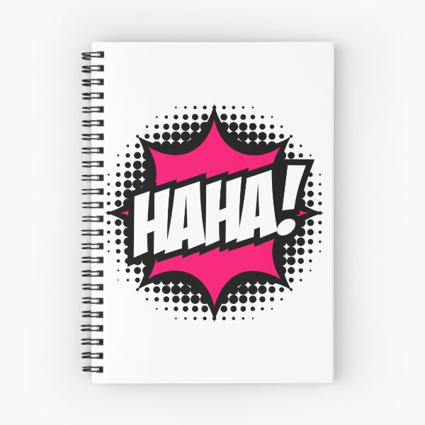 Item preview, HAHA! Comic Book Style designed and sold by Nadaillustrada.