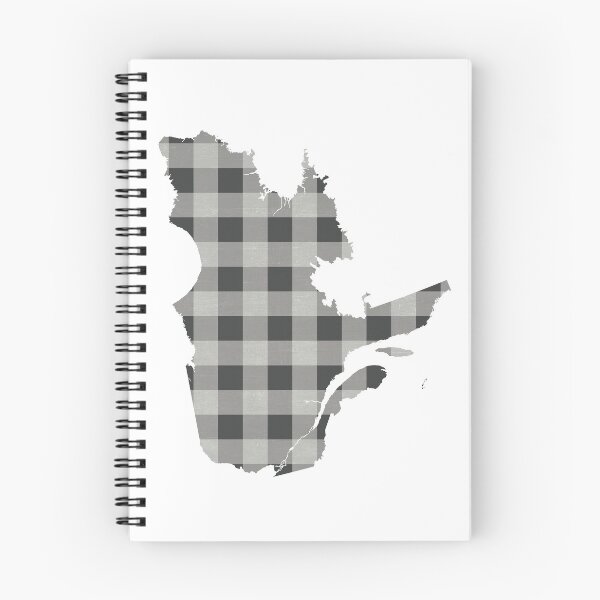 Item preview, Quebec Plaid in Gray designed and sold by Maren Misner.