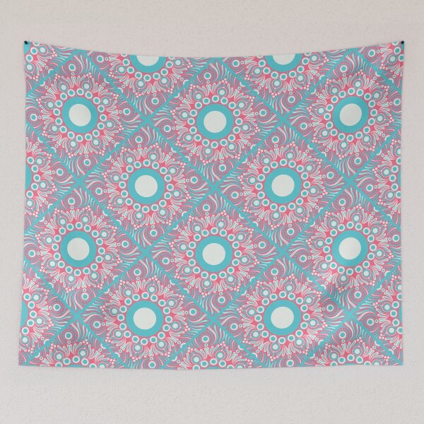 Item preview, Sunset on Sea Anemone Dot Mandala Geo Diamond designed and sold by Triplicate Limited.