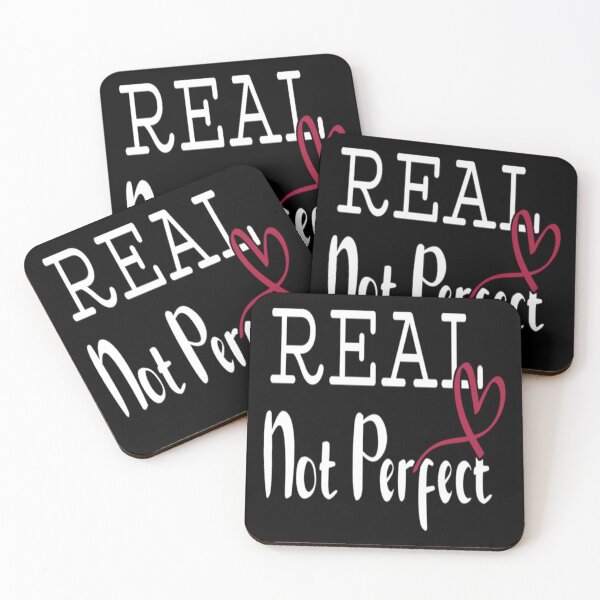 Item preview, Real not perfect  designed and sold by pnkpopcorn.