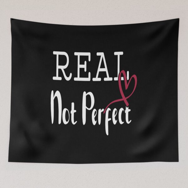Item preview, Real not perfect  designed and sold by pnkpopcorn.