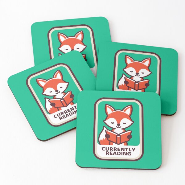 Item preview, Fox Currently Reading A Book designed and sold by SweetClicks123.
