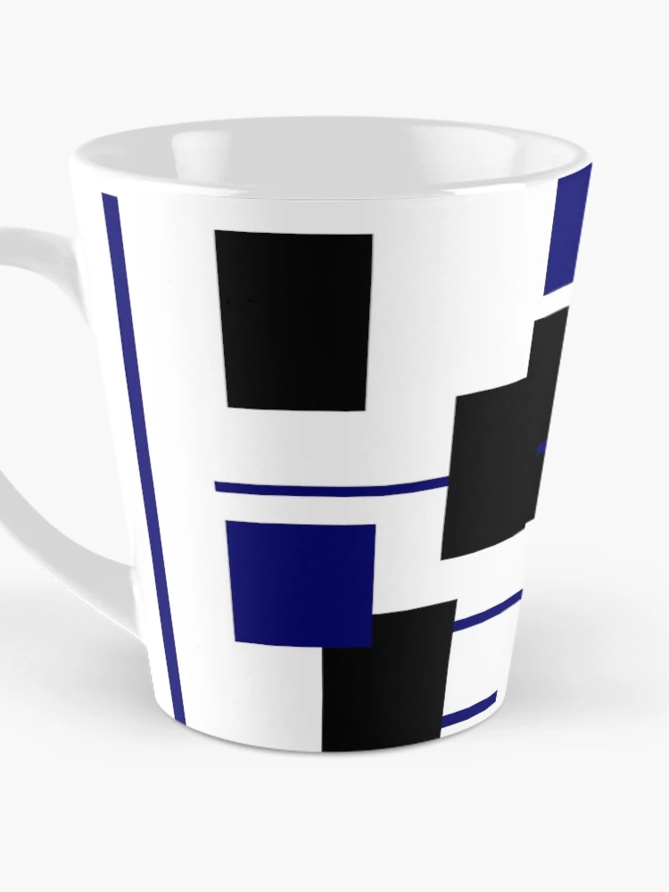 Thumbnail 3 of 4, Coffee Mug, Rectangular Pattern 6 designed and sold by supernova23.