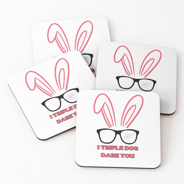 Item preview, Christmas Story Ralphie Pink Bunny Ears and Glasses designed and sold by MochaMeli.