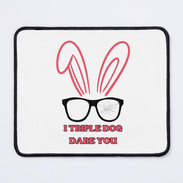 Item preview, Christmas Story Ralphie Pink Bunny Ears and Glasses designed and sold by MochaMeli.