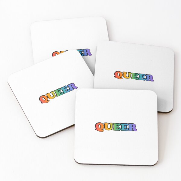 Item preview, Queer - rainbow gay pride flag colors - National Coming Out Day designed and sold by Inspirationmotivation.