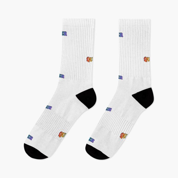 Item preview, Queer - rainbow gay pride flag colors - National Coming Out Day designed and sold by Inspirationmotivation.