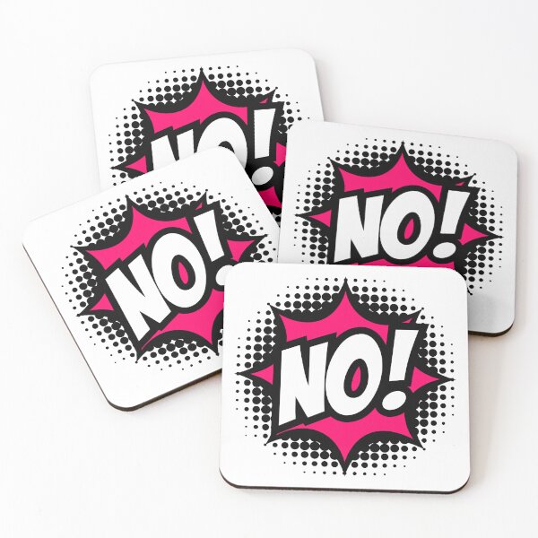 Item preview, NO! Comic Book Style designed and sold by Nadaillustrada.