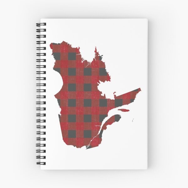 Item preview, Quebec Plaid in Red designed and sold by Maren Misner.
