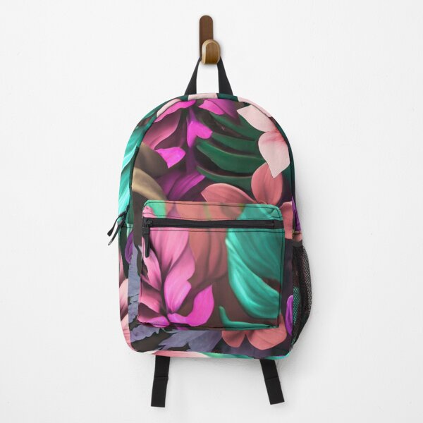 Item preview, Pink, Peach and Purple Jungle Flowers designed and sold by SusanEileenEvans.
