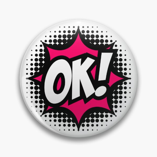 Item preview, OK! Comic Book Style designed and sold by Nadaillustrada.