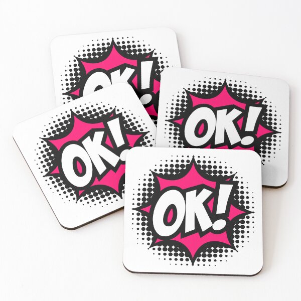 Item preview, OK! Comic Book Style designed and sold by Nadaillustrada.