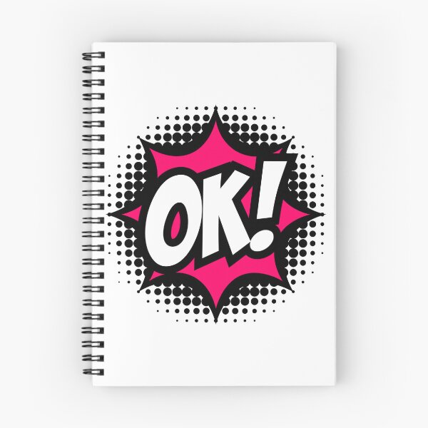 Item preview, OK! Comic Book Style designed and sold by Nadaillustrada.