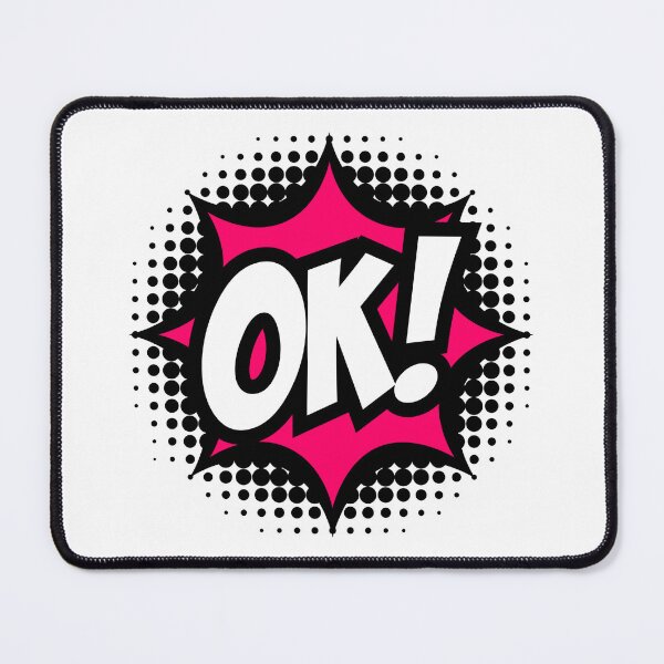 Item preview, OK! Comic Book Style designed and sold by Nadaillustrada.
