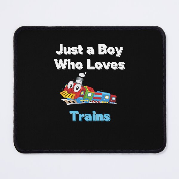 Item preview, JUST A BOY WHO LOVES TRAINS TODDLER designed and sold by light-artist.