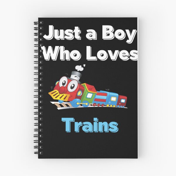 Item preview, JUST A BOY WHO LOVES TRAINS TODDLER designed and sold by light-artist.