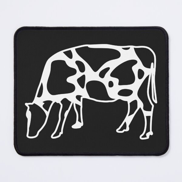 Item preview, Outline of cow grazing designed and sold by jsmerchshop.