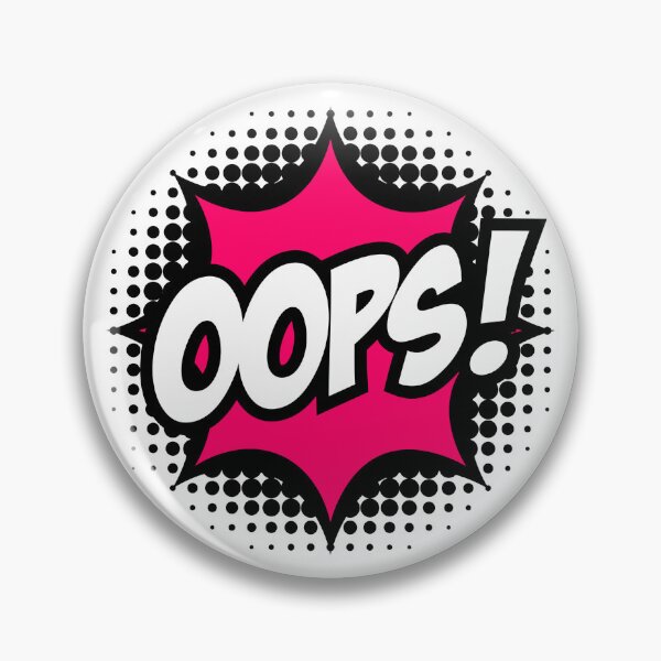 Item preview, OOPS! Comic Book Style designed and sold by Nadaillustrada.