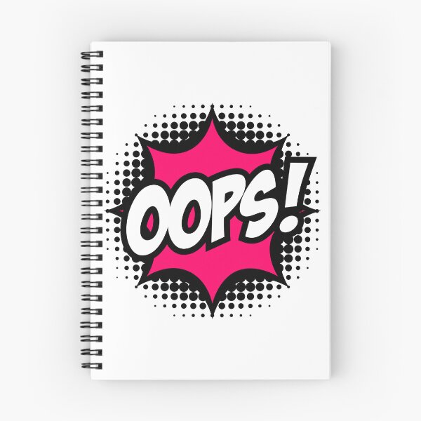 Item preview, OOPS! Comic Book Style designed and sold by Nadaillustrada.