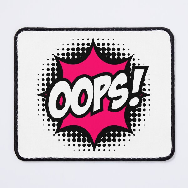 Item preview, OOPS! Comic Book Style designed and sold by Nadaillustrada.