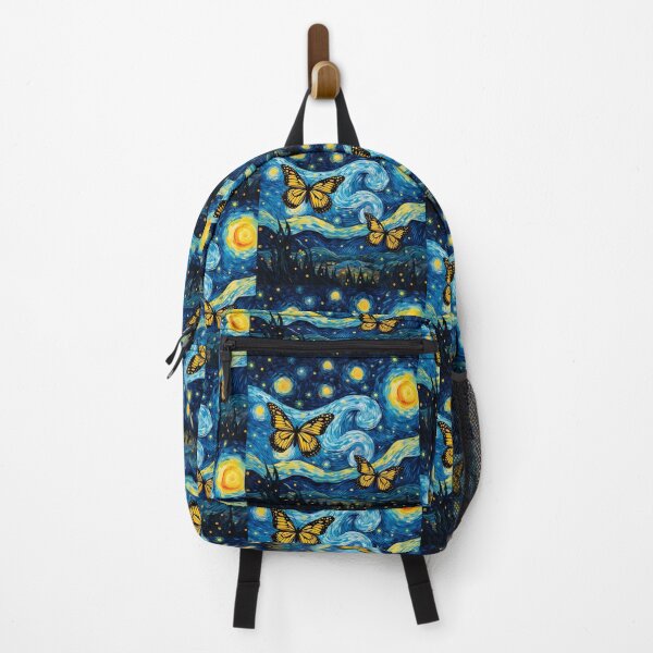 Item preview, Van gogh Starry night Butterflies designed and sold by Vangoholic.