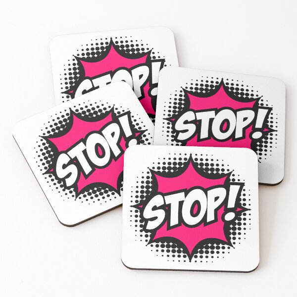 Item preview, STOP! Comic Book Style designed and sold by Nadaillustrada.