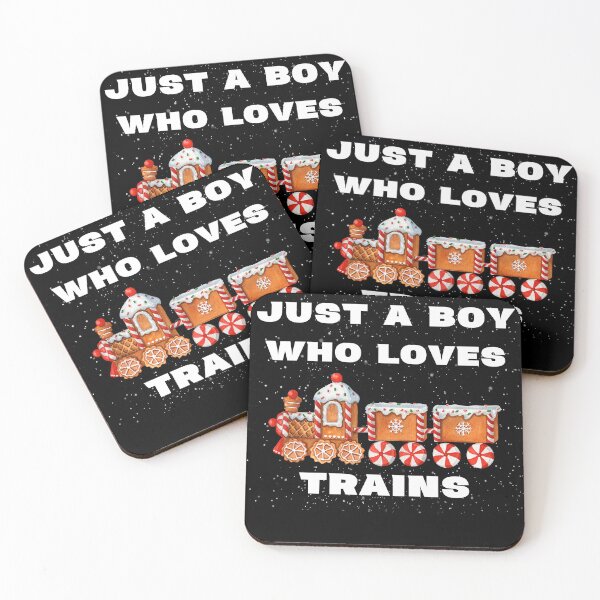 Item preview, JUST A BOY WHO LOVES TRAINS TODDLER designed and sold by light-artist.