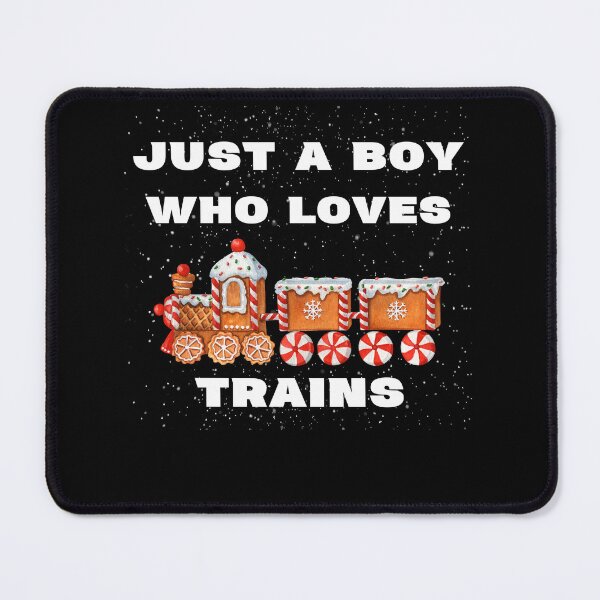 Item preview, JUST A BOY WHO LOVES TRAINS TODDLER designed and sold by light-artist.