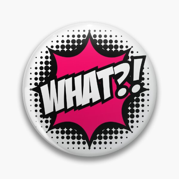 Item preview, WHAT?! Comic Book Style designed and sold by Nadaillustrada.