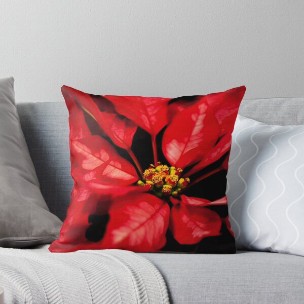 Item preview, Red Poinsettia close-up designed and sold by Travelways.