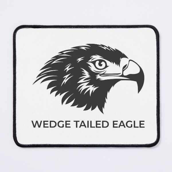 Item preview, Minimal Wedge Tailed Eagle Design designed and sold by OzzFrequency.