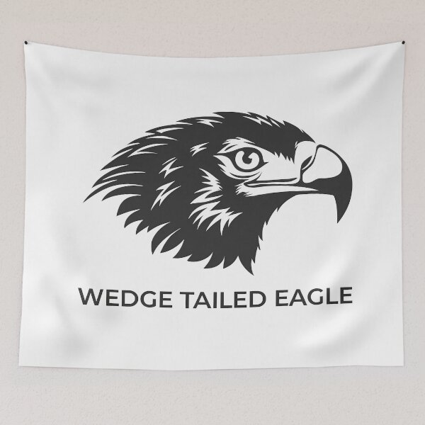 Item preview, Minimal Wedge Tailed Eagle Design designed and sold by OzzFrequency.