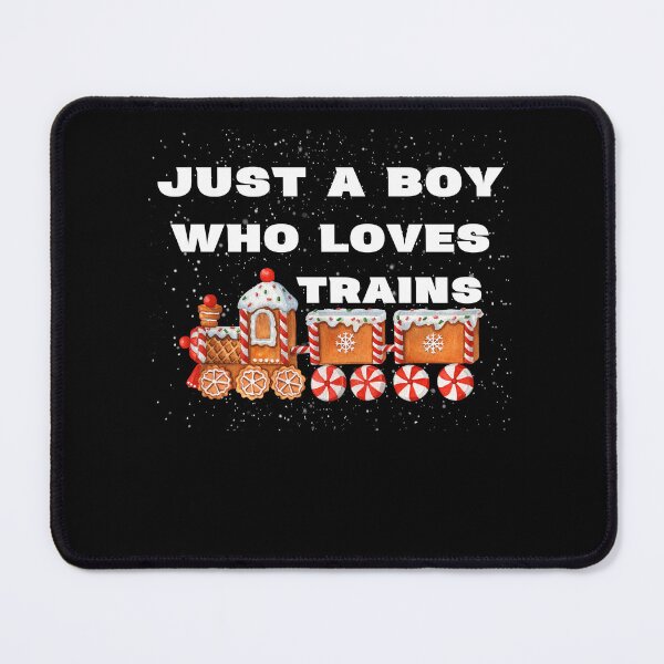 Item preview, JUST A BOY WHO LOVES TRAINS TODDLER designed and sold by light-artist.