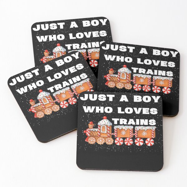 Item preview, JUST A BOY WHO LOVES TRAINS TODDLER designed and sold by light-artist.