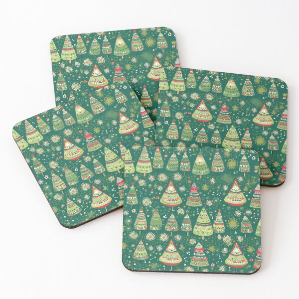 Item preview, Christmas Trees Green Pines designed and sold by Hashola Designs.